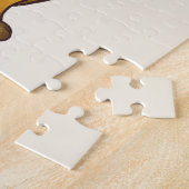 私はキツネかわいいハート ジグソーパズル (側面)