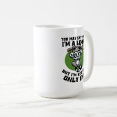 私はキツネだと言ってもいいが、私だけではない コーヒーマグカップ (正面右)