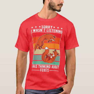 私はキツネ聞T-Shに考える関して気にならなかった Tシャツ