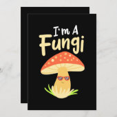 私はキノコの菌です 招待状 (正面/裏面)