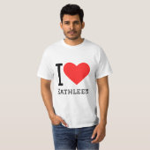私はキャスリーンが大好き Tシャツ (正面フル)