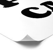 私はキャッシュ前向きフローが大好き ポスター (角)