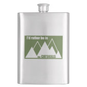 私はキャットスキルを身に付けたほうがいい フラスク (正面)