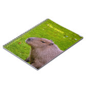 私はキャピバラスノートが大好き ノートブック (左側)