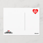 私はキャベツパッチダンスが大好き ポストカード (裏面)