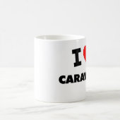 私はキャラバンを愛します コーヒーマグカップ (中央)