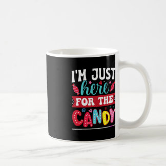 私はキャンディのクリスマスハロウィーのおもしろいのためにここにいる コーヒーマグカップ