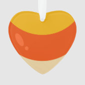 私はキャンディーコーンハロウィーンが大好き オーナメント (正面)