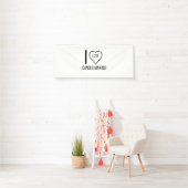 私はキャンドル作りが大好きです 横断幕 (インサイチュ)