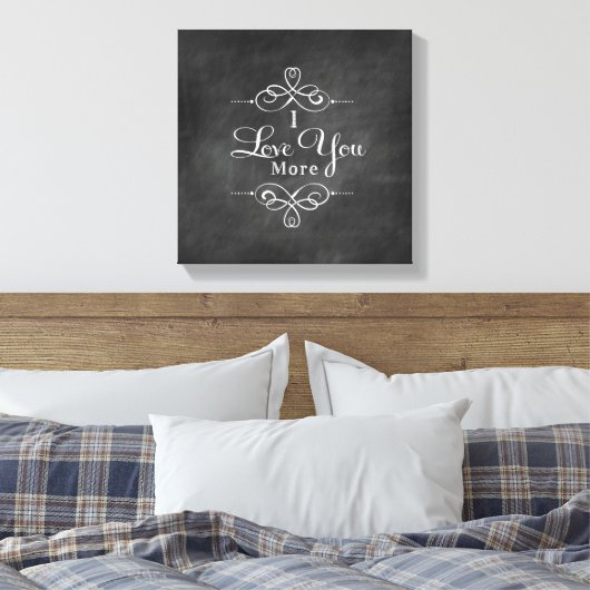 私はキャンバスウォールアート引用文 キャンバスプリント (インサイチュ (寝室))