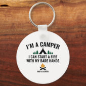私はキャンパーだ キーホルダー (正面)