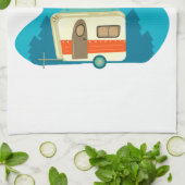 私はキャンパーのまわりにヴァンキャンピングエクスプローラー自然 キッチンタオル (折り畳み)