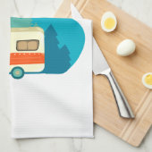 私はキャンパーのまわりにヴァンキャンピングエクスプローラー自然 キッチンタオル (四つ折り)