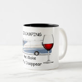 私はキャンピングツートーンマグに行く ツートーンマグカップ (正面右)