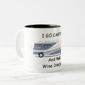 私はキャンピングツートーンマグに行く ツートーンマグカップ (正面左)