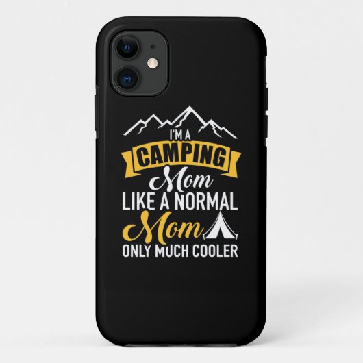 私はキャンピングマザー Case-Mate iPhoneケース (裏面)