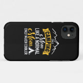 私はキャンピングマザー Case-Mate iPhoneケース (裏面(横))