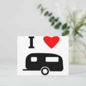 私はキャンプが大好き ポストカード (スタンド正面)