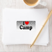 私はキャンプが大好き ラベル (インサイチュ)