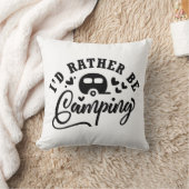 私はキャンプをしたい クッション (ブランケット)