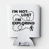 私はキャンプハイキング失ったパスTrを探索していない 缶クーラー (裏面)