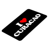 私はキュラソーが大好き マグネット (左側)