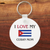 私はキューバの母を愛している キーホルダー (正面)