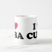 私はキューバを愛します コーヒーマグカップ (中央)