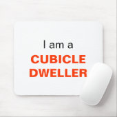 私はキュービクルの住人です マウスパッド (マウス)