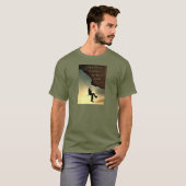 私はキリストのワイシャツを通してすべての事をしてもいいです Tシャツ (正面フル)