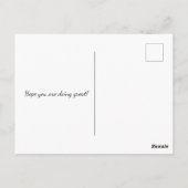 私はキリストを通してすべてのことをすることができる ポストカード (裏面)