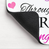 私はキリストを通してすべてのことをすることができる マウスパッド (コーナー)