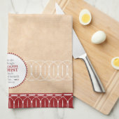 私はキリストを通してすべての事をしてもいいです キッチンタオル (四つ折り)