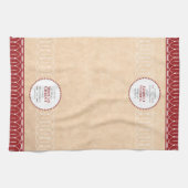 私はキリストを通してすべての事をしてもいいです キッチンタオル (横)