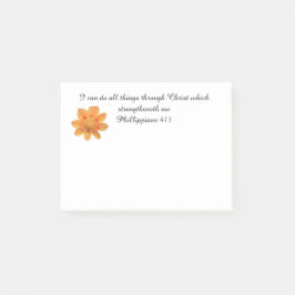 私はキリストを通してすべての事をしてもいいです ポストイット