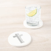 私はキリストを通して全てのことを行うことができる コースター (側面)