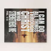 私はキリストを通して全てのことを行うことができる ジグソーパズル (横)