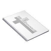 私はキリストを通して全てのことを行うことができる ノートブック (右側)