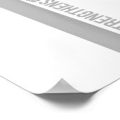 私はキリストを通して全てのことを行うことができる ポスター (角)