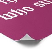 私はキリストを通して全てのことを行うことができる。ポスター ポスター (角)