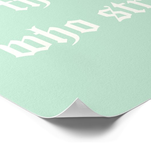 私はキリストを通して全てのことを行うことができる。ポスター ポスター (角)