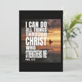 私はキリストを通して全てのことを行うことができる 招待状 (スタンド正面)