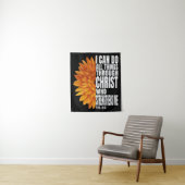 私はキリストを通じてあらゆる事を行うことができる タペストリー (インサイチュ)