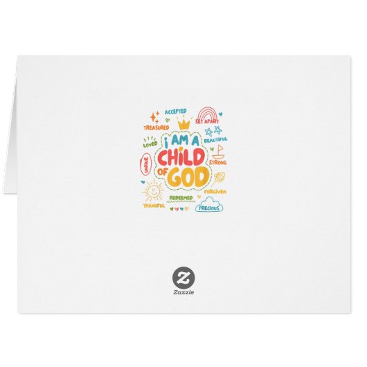 私はキリスト教の神のレトロイエス信仰の子である (裏面横)