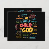 私はキリスト教の神のレトロイエス信仰の子である シーズンカード (正面/裏面)