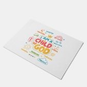 私はキリスト教の神のレトロイエス信仰の子である ドアマット (アングル)