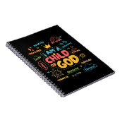 私はキリスト教の神のレトロイエス信仰の子である ノートブック (右側)