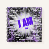 私はキリスト・スパイラル・ノートの精神である ノートブック (正面)