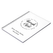 私はキリスト・バイブルの勉強を通して全てのことを行うことができる ノートブック (左側)