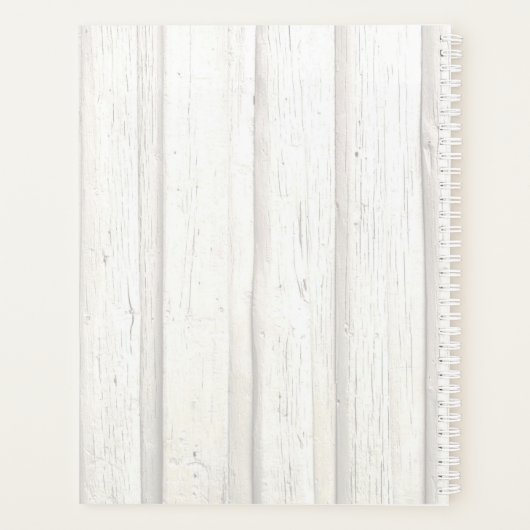 私はキリスト、フィル4:13を通してすべてのことをすることができる プランナー手帳 (裏面)